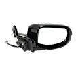 Passenger Side Mirror, Power Adjust, Heated, Manual Folding, Paintable, In-housing Signal Light, With Memory, No Puddle Light, No Auto-Dim, No Blind Spot Feature