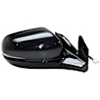 Passenger Side Mirror, Power Adjust, Heated, Manual Folding, Paintable, In-housing Signal Light, With Memory, No Puddle Light, No Auto-Dim, No Blind Spot Feature