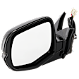 Driver Side Mirror, Power Adjust, Heated, Manual Folding, Paintable, No Signal Light, With Memory, No Puddle Light, No Auto-Dim, No Blind Spot Feature