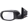Driver Side Mirror, Power Adjust, Manual Folding, Heated, Paintable, With Signal Light, No Memory, Puddle Light, Auto-Dim, and Blind Spot Feature, For Models With Lane Departure Warning System