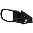 Driver Side Mirror, Power Adjust, Non-Heated, Manual Folding, Paintable, No Signal Light, No Memory, No Puddle Light, No Auto-Dim, No Blind Spot Feature