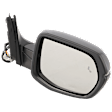 Passenger Side Mirror, Power Adjust, Heated, Manual Folding, Paintable, In-housing Signal Light, No Memory, No Puddle Light, No Auto-Dim, With Blind Spot Detection in Glass