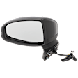 Driver Side Mirror, Power Adjust, Manual Folding, Non-Heated, Paintable, No Signal Light, No Memory, No Puddle Light, No Auto-Dimming, No Blind Spot Feature