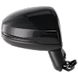 Passenger Side Mirror, Power Adjust, Manual Folding, Non-Heated, Paintable, No Signal Light, No Memory, No Puddle Light, No Auto-Dimming, No Blind Spot Feature