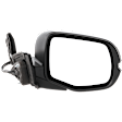 Passenger Side Mirror, Power Adjust, Heated, Manual Folding, Paintable, In-housing Signal Light, With Memory, No Puddle Light, No Auto-Dim, No Blind Spot Feature