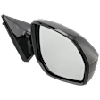 Passenger Side Mirror, Power Adjust, Manual Folding, Non-Heated, Paintable, No Signal Light, No Memory, No Puddle Light, No Auto-Dimming, No Blind Spot Feature