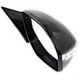 Passenger Side Mirror, Power Adjust, Manual Folding, Heated, Paintable, In-housing Signal Light, No Memory, No Puddle Light, No Auto-Dimming, No Blind Spot Feature