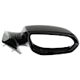 Passenger Side Mirror, Power Adjust, Manual Folding, Heated, Paintable, In-housing Signal Light, No Memory, No Puddle Light, No Auto-Dimming, No Blind Spot Feature
