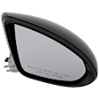 Passenger Side Mirror, Power Adjust, Manual Folding, Non-Heated, Paintable, No Signal Light, No Memory, No Puddle Light, No Auto-Dimming, No Blind Spot Feature