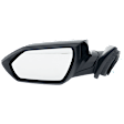 Driver Side Mirror, Power Adjust, Non-Heated, Manual Folding, Paintable, No Signal Light, No Memory, No Puddle Light, No Auto-Dim, No Blind Spot Feature