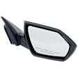 Passenger Side Mirror, Power Adjust, Non-Heated, Manual Folding, Paintable, No Signal Light, No Memory, No Puddle Light, No Auto-Dim, No Blind Spot Feature