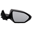 Passenger Side Mirror, Power, Manual Folding, Heated, Paintable, In-housing Signal Light, No Memory, No Puddle Light, No Auto-Dimming, With Blind Spot Detection in Glass