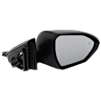 Passenger Side Mirror, Power, Manual Folding, Heated, Paintable, In-housing Signal Light, No Memory, No Puddle Light, No Auto-Dimming, With Blind Spot Detection in Glass