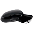 Passenger Side Mirror, Power Adjust, Heated, Manual Folding, Paintable, No Signal Light, No Memory, With Puddle Light, No Auto-Dim, With Blind Spot Detection in Glass