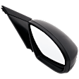 Passenger Side Mirror, Power Adjust, Non-Heated, Manual Folding, Paintable, No Signal Light, No Memory, No Puddle Light, No Auto-Dim, No Blind Spot Feature