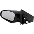 Driver Side Mirror, Power Adjust, Heated, Manual Folding, Paintable, In-housing Signal Light, No Memory, No Puddle Light, No Auto-Dim, No Blind Spot Feature