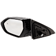 Driver Side Mirror, Power Adjust, Non-Heated, Manual Folding, Paintable, No Signal Light, No Memory, No Puddle Light, No Auto-Dim, With Blind Spot Detection in Glass