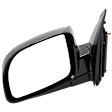 Driver Side Mirror, Power Adjust, Heated, Manual Folding, Paintable, No Signal Light, No Memory, No Puddle Light, No Auto-Dim, No Blind Spot Feature