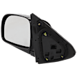 Driver Side Mirror, Power Adjust, Heated, Manual Folding, Paintable, No Signal Light, No Memory, No Puddle Light, No Auto-Dim, No Blind Spot Feature
