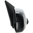Passenger Side Mirror, Power Adjust, Heated, Manual Folding, Paintable, No Signal Light, No Memory, No Puddle Light, No Auto-Dim, No Blind Spot Feature
