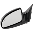 Driver Side Mirror, Power Adjust, Manual Folding, Heated, Paintable, No Signal Light, No Memory, No Puddle Light, No Auto-Dimming, No Blind Spot Feature