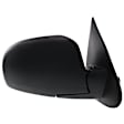 Passenger Side Mirror, Power Adjust, Heated, Manual Folding, Textured Black, No Signal Light, No Memory, No Puddle Light, No Auto-Dim, No Blind Spot Feature