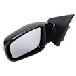 Driver Side Mirror, Power Adjust, Manual Folding, Heated, Paintable, In-housing Signal Light, No Memory, No Puddle Light, No Auto-Dimming, No Blind Spot Feature
