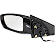 Driver Side Mirror, Power Adjust, Manual Folding, Non-Heated, Paintable, In-housing Signal Light, No Memory, No Puddle Light, No Auto-Dimming, No Blind Spot Feature