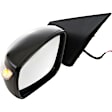 Driver Side Mirror, Power Adjust, Manual Folding, Non-Heated, Paintable, In-housing Signal Light, No Memory, No Puddle Light, No Auto-Dimming, No Blind Spot Feature