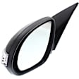 Hatchback Driver Side Mirror, Power Adjust, Heated, Manual Folding, Paintable, In-housing Signal Light, No Memory, No Puddle Light, No Auto-Dim, No Blind Spot Feature