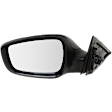 Driver Side Mirror, Power Adjust, Manual Folding, Heated, Paintable, No Signal Light, Memory, Puddle Light, Auto-Dimming, and Blind Spot Feature, For Models Without Panoramic Roof