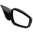 Passenger Side Mirror, Power Adjust, Manual Folding, Heated, Paintable, In-housing Signal Light, No Memory, Puddle Light, Auto-Dimming, and Blind Spot Feature, For Models Without Panoramic Roof