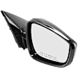 Passenger Side Mirror, Power Adjust, Manual Folding, Heated, Paintable, No Signal Light, Memory, Puddle Light, Auto-Dimming, and Blind Spot Feature, For Models With Panoramic Roof
