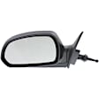 Sedan Driver Side Mirror, Manual Adjust, Non-Heated, Manual Folding, Paintable, No Signal Light, No Memory, No Puddle Light, No Auto-Dim, No Blind Spot Feature