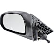 Sedan Driver Side Mirror, Manual Adjust, Non-Heated, Manual Folding, Paintable, No Signal Light, No Memory, No Puddle Light, No Auto-Dim, No Blind Spot Feature