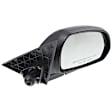 Sedan Passenger Side Mirror, Manual Adjust, Non-Heated, Manual Folding, Paintable, No Signal Light, No Memory, No Puddle Light, No Auto-Dim, No Blind Spot Feature