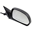Sedan Passenger Side Mirror, Manual Adjust, Non-Heated, Manual Folding, Paintable, No Signal Light, No Memory, No Puddle Light, No Auto-Dim, No Blind Spot Feature