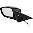 Driver Side Mirror, Power Adjust, Manual Folding, Heated, Paintable, In-housing Signal Light, No Memory, No Puddle Light, No Auto-Dimming, No Blind Spot Feature