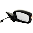 Passenger Side Mirror, Power Adjust, Manual Folding, Heated, Paintable, In-housing Signal Light, No Memory, No Puddle Light, No Auto-Dimming, No Blind Spot Feature