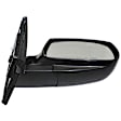 Passenger Side Mirror, Power Adjust, Manual Folding, Non-Heated, Paintable, In-housing Signal Light, No Memory, No Puddle Light, No Auto-Dimming, No Blind Spot Feature