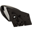 Driver Side Mirror, Power Adjust, Manual Folding, Heated, Paintable, No Signal Light, No Memory, No Puddle Light, No Auto-Dimming, With Blind Spot Glass