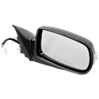 2010-2016 Hyundai Genesis Coupe - Passenger Side Mirror, Power, Manual Folding, Non-Heated, Paintable, In-housing Signal Light, No Memory, Puddle Light, Auto-Dim, and Blind Spot Feature, For Models With Side Repeater Lights