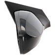 Passenger Side Mirror, Power Adjust, Manual Folding, Heated, Paintable, No Signal Light, No Memory, No Puddle Light, No Auto-Dimming, No Blind Spot Feature