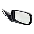 Passenger Side Mirror, Power Adjust, Manual Folding, Heated, Paintable, In-housing Signal Light, No Memory, Puddle Light, Auto-Dimming, and Blind Spot Feature, For Models With Side Repeater Lights