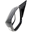 Driver Side Mirror, Power Adjust, Manual Folding, Heated, Paintable, In-housing Signal Light, No Memory, No Puddle Light, No Auto-Dimming, With Blind Spot Glass