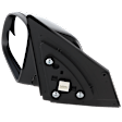 Driver Side Mirror, Power Adjust, Manual Folding, Non-Heated, Paintable, No Signal Light, No Memory, No Puddle Light, No Auto-Dimming, No Blind Spot Feature