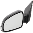 Driver Side Mirror, Power Adjust, Manual Folding, Heated, Paintable, In-housing Signal Light, No Memory, No Puddle Light, No Auto-Dimming, With Blind Spot Detection in Glass