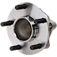 Front, Driver or Passenger Side Wheel Hub, with Bearing, RWD