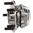 Front, Driver or Passenger Side Wheel Hub, 5 Lugs, With Bearing, AWD