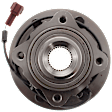Rear, Driver or Passenger Side Wheel Hub, With Bearing, With Sensor, 6 in. x 5.5 in. Bolt Pattern